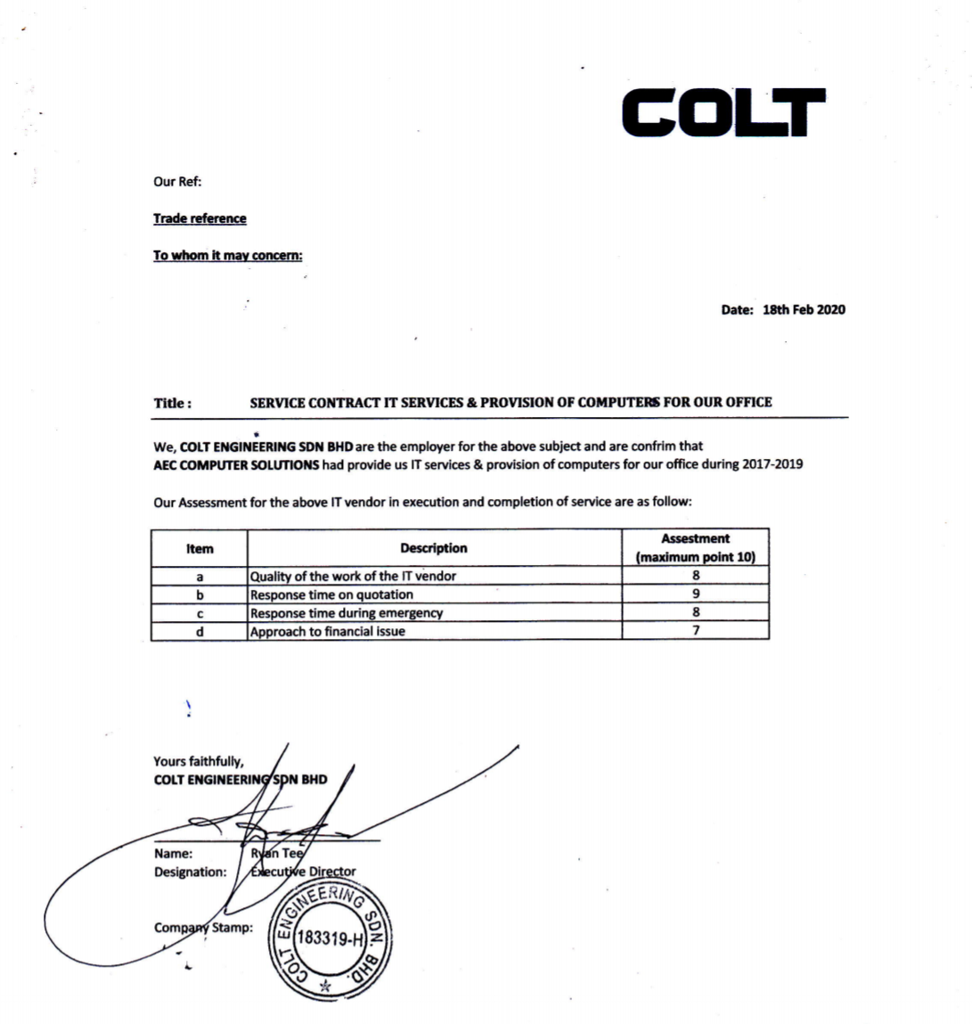 Colt-recommendation-1